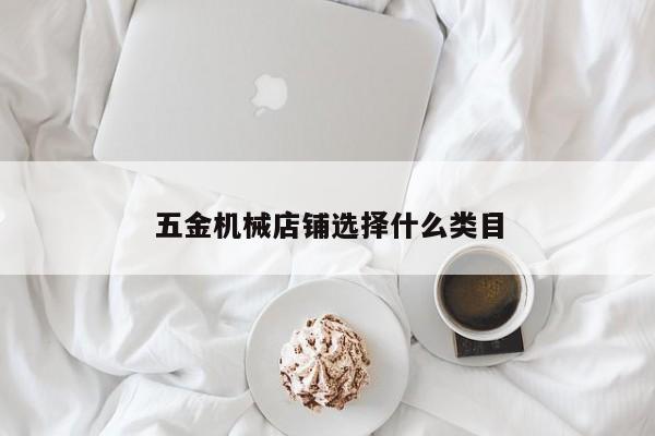 五金机械店铺选择什么类目